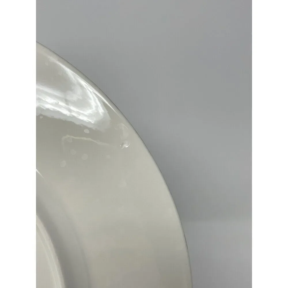 Villeroy & Boch Ravenna 12” Porcelain Gray Marble Service Plate Charger Set Of 2